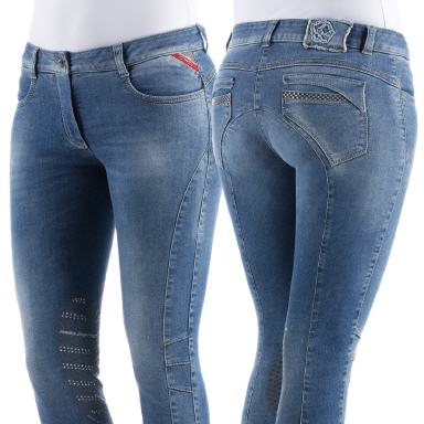 ANIMO Damen Jeans-Reithose NULLO