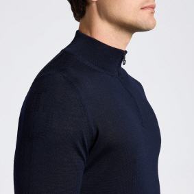 CAV.TOSCANA Herren Pullover MERINO ZIP -MAU145