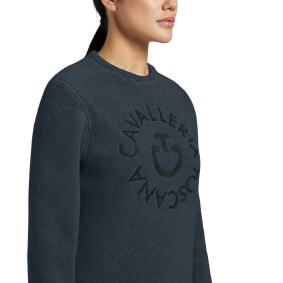 CAV.TOSCANA Damen Fleecepulli CREW NECK (FED126)
