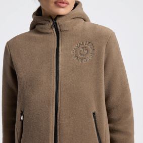 CAV.TOSCANA Damen FLEECE ZIP HOODIE (FED133)