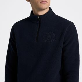 CAV. TOSCANA Herren FLEECE HALF ZIP (FEU134)