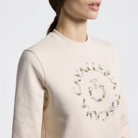 CAV. TOSCANA Damen Sweater w.Embroidery (FED137)