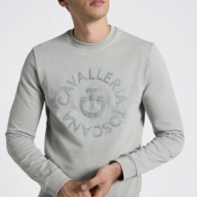 CAV. TOSCANA Herren Sweater EMBROIDERY (FEU137)