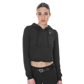 EQUESTRO CROPPED Hoodiejacke (ETW00141)