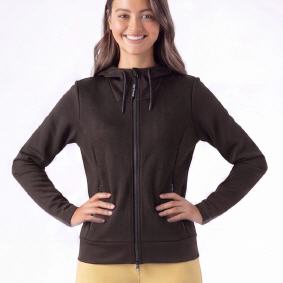 EQUILINE Damen Sweatjacke mit Kapuze ELIS (R09892)