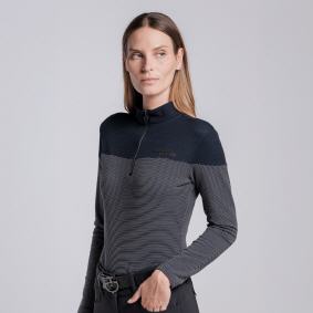 Cav. Toscana Damen Trainingsshirt STRIPED (POD408)