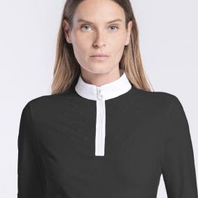 Cav. Toscana Reitshirt SEQUINS L/S (CAD308)
